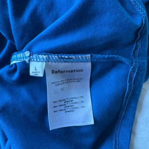 Reformation Women's Blue Dress - Picture 3 of 5